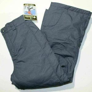 NEW Columbia Vertex Snow Patch Ski Snowboard Pants Grey Youth Boys or Girls
